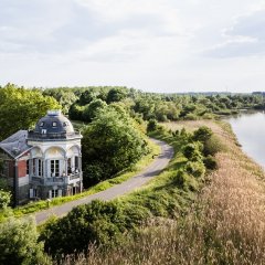 Paviljoen De Notelaer: stijlvol logeren aan de Schelde
