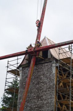 Spectaculaire start voor restauratie Beddermolen 