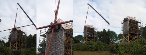 Spectaculaire start voor restauratie Beddermolen 