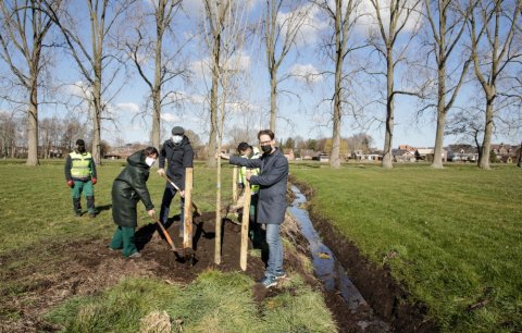 Aanplanting in Vallei Kleine Beek