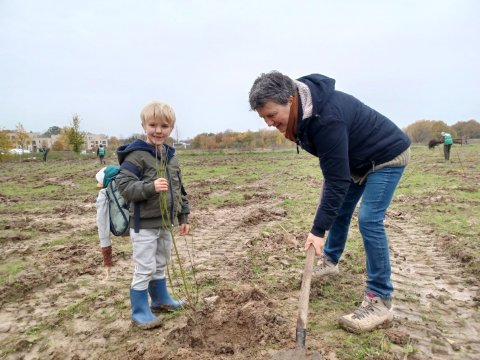 Landschapspark Frijthout bijna één hectare bos rijker