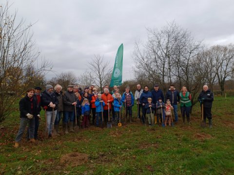 Landschapspark Frijthout groeit met een hectare dankzij enthousiaste vrijwilligers