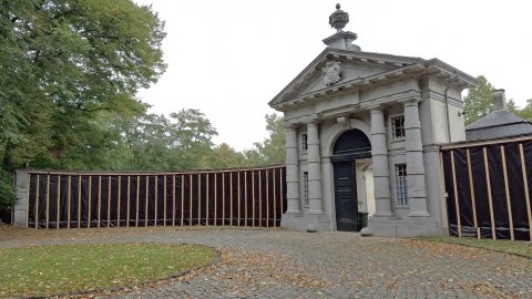Eerste fase restauratie poortmuur Roosendael afgerond