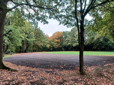 Park Zellaer: oud basketbalveld maakt plaats voor groen