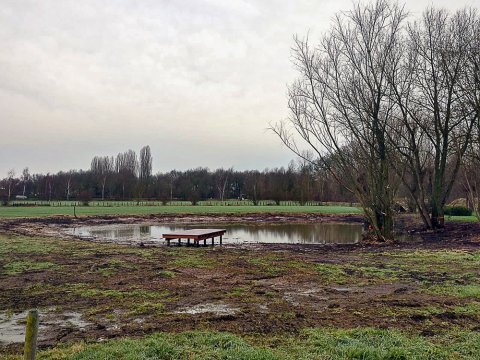 Stichting Kempens Landschap herstelt historische poel in Hove